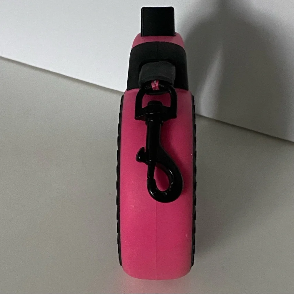 KONG Retractable Dog Leash Up To 55 Pound Dog 15 Feet Long Small Medium Pink